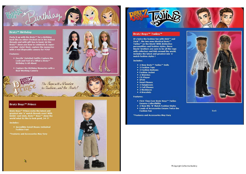 Bratz Catalogues